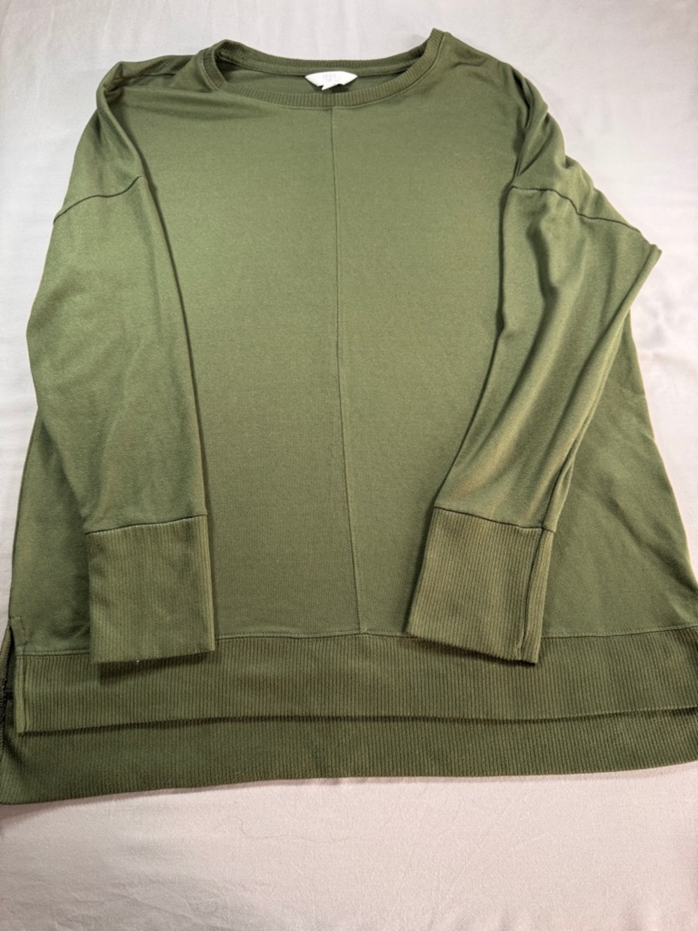 Time and Tru Army Green Size Large Sweater